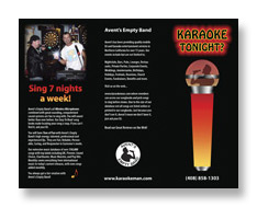Avent's Karaoke Brochure